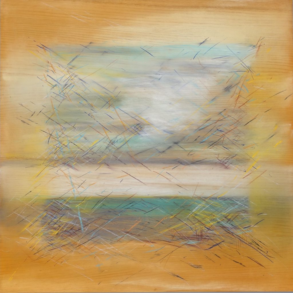 Vento II, 2000, Pastell, 70 x 70 cm